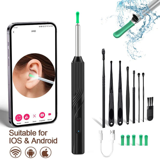 Smart Visual Ear Cleaner – HD Camera & Wax Removal Tool for Safe, Easy Cleaning