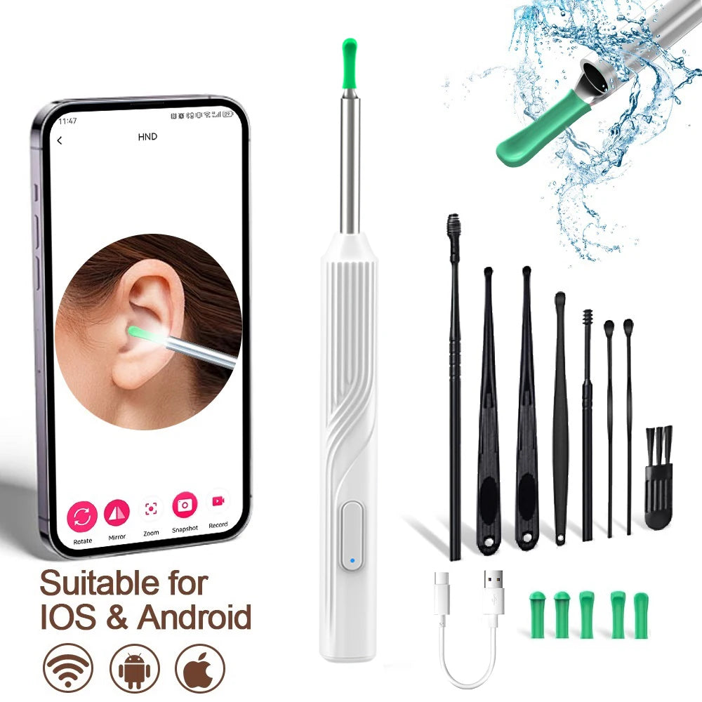 Smart Visual Ear Cleaner – HD Camera & Wax Removal Tool for Safe, Easy Cleaning